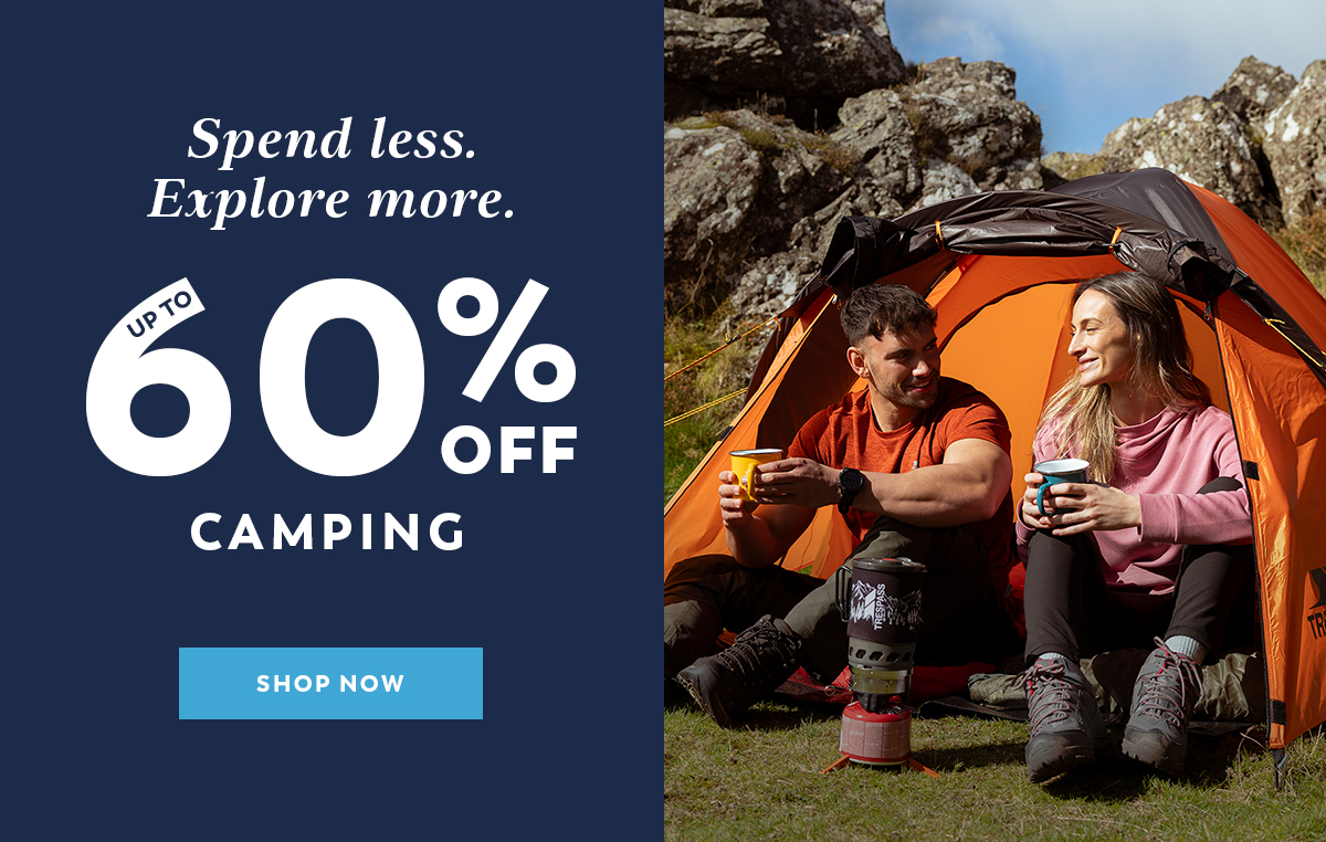 Up to 60% Off Camping - Shop Now