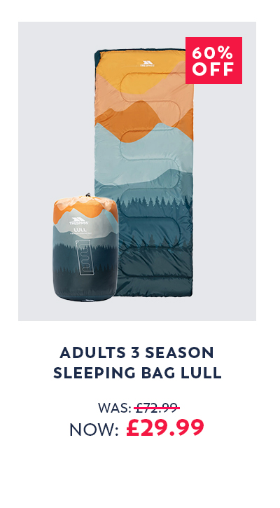 Adults 3 Season Sleeping Bag Lull 