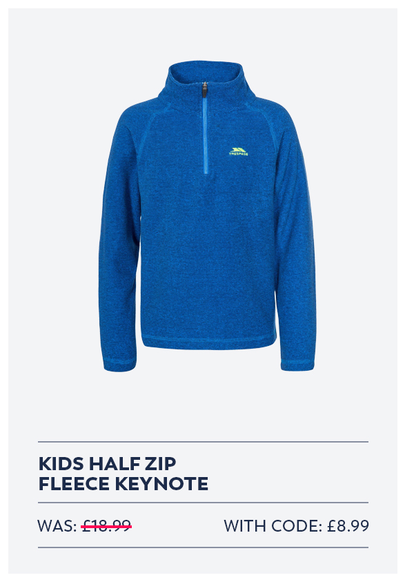 Kids Half Zip Fleece Keynote