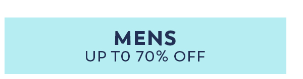 Shop Mens - Up to 70% Off