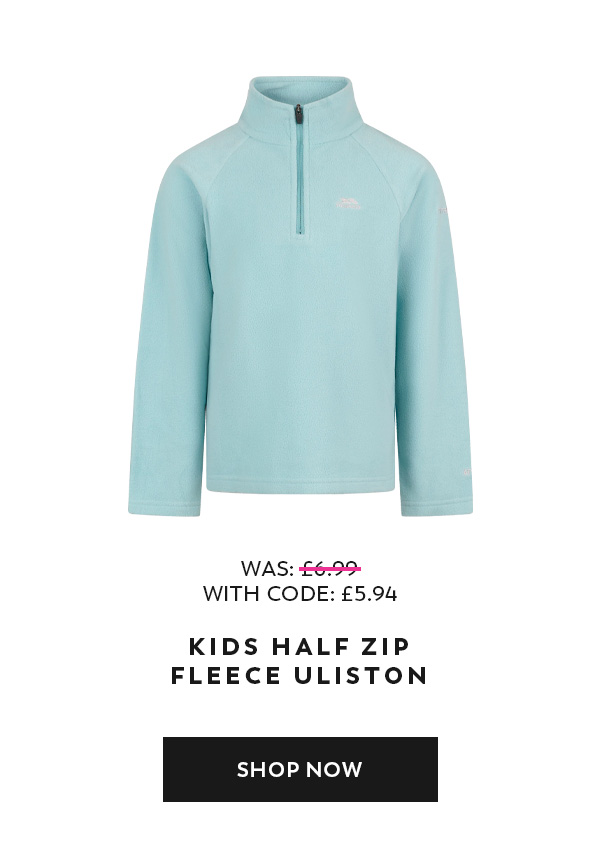 Kids Half Zip Fleece Uliston