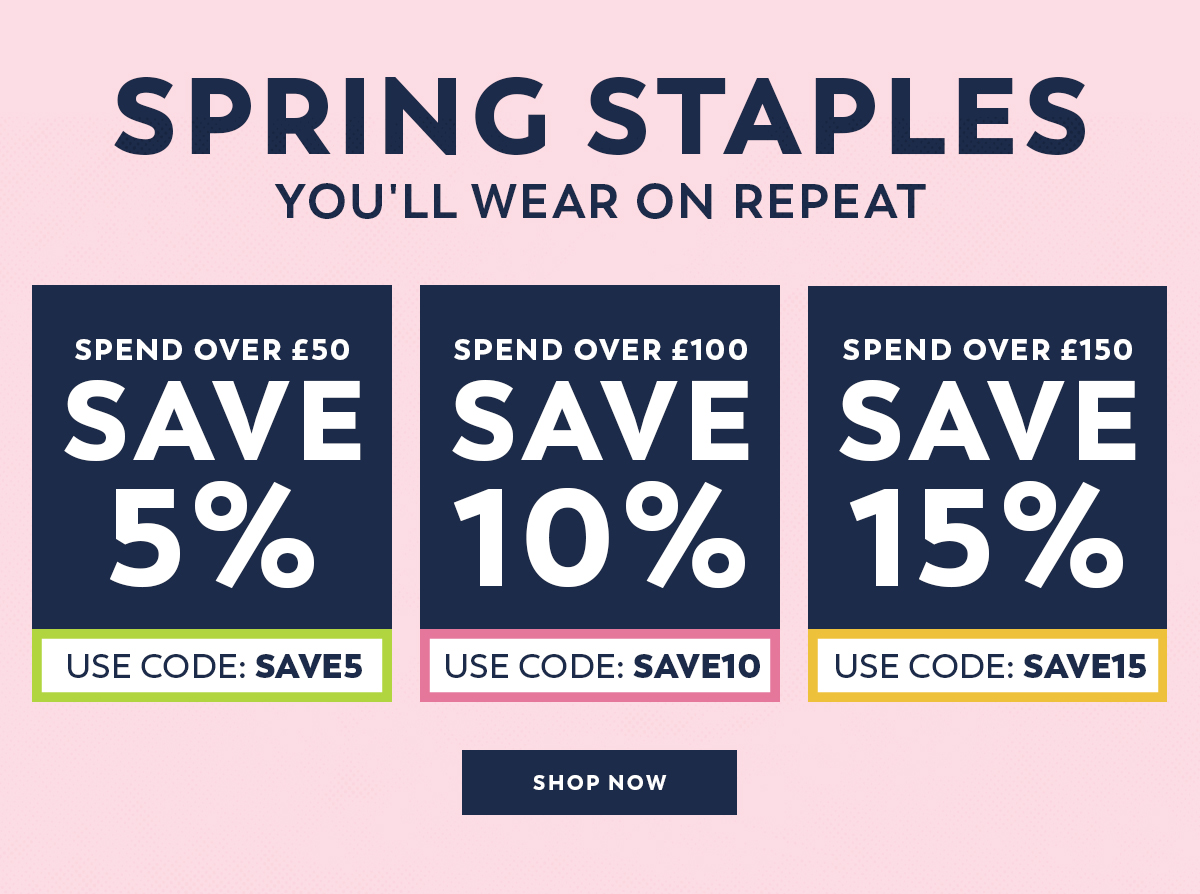 Spring Staples You'll Wear on Repeat - Shop Now