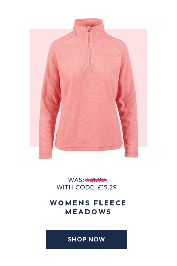 Womens Fleece Meadows