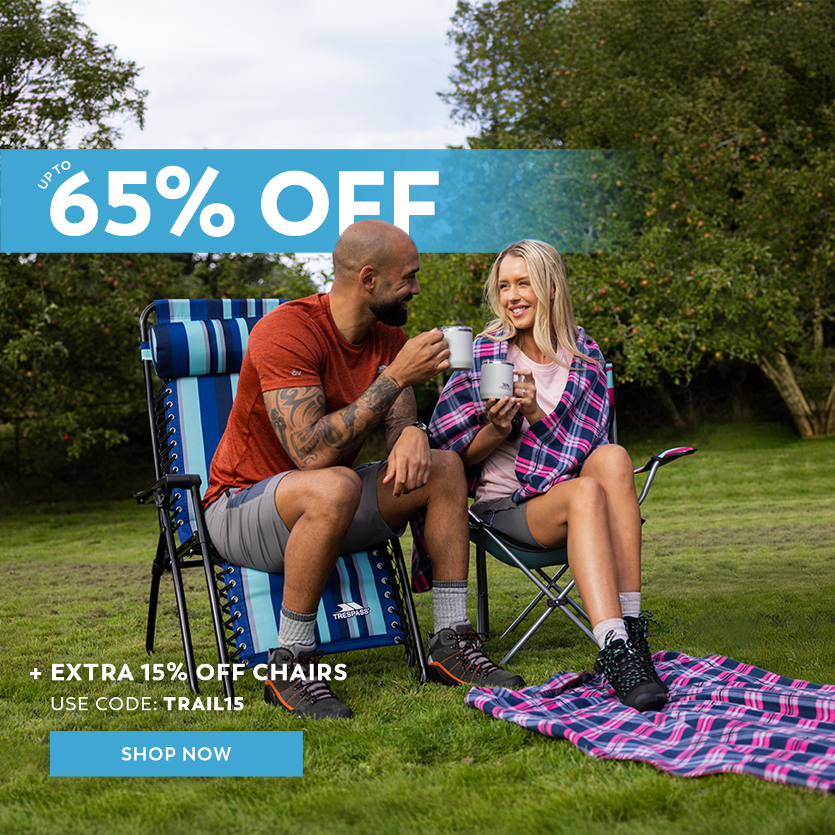 Save Up to 65% + an Extra 15% Off - Use Code: TRAIL15