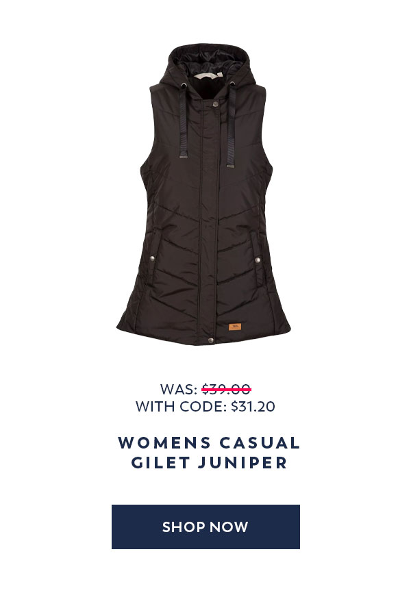 Womens Casual Gilet Juniper