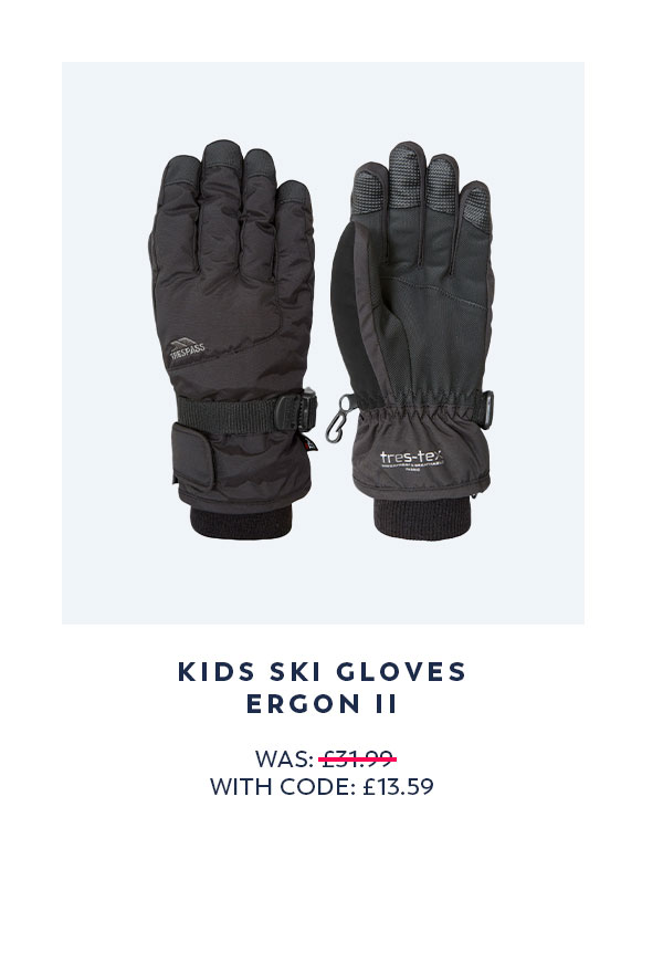 Kids Ski Gloves Ergon II