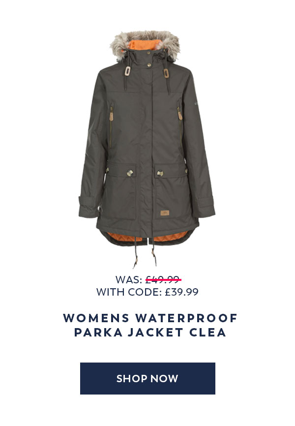 Womens Waterproof Parka Jacket Clea