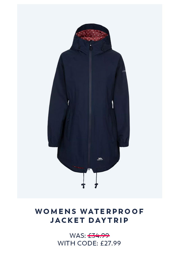 Womens Waterproof Jacket Daytrip