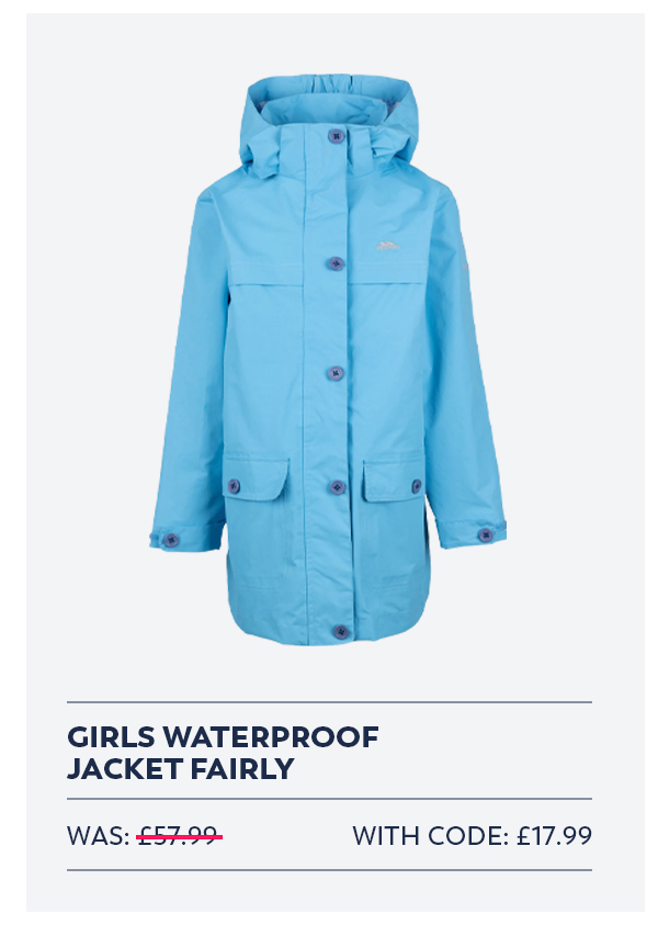 Girls Waterproof Jacket Fairly