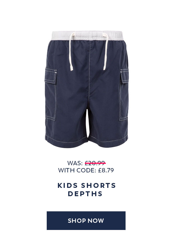 Kids Shorts Depths