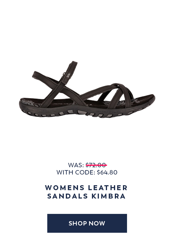 Womens Leather Sandals Kimbra