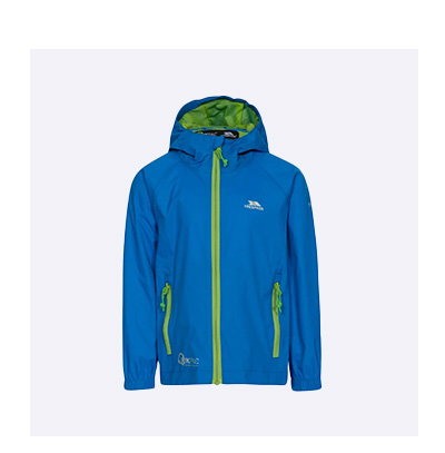 Trespass Kids' Waterproof Packaway Jacket Qikpac