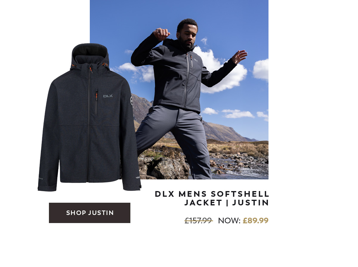 DLX Mens Softshell Jacket Justin