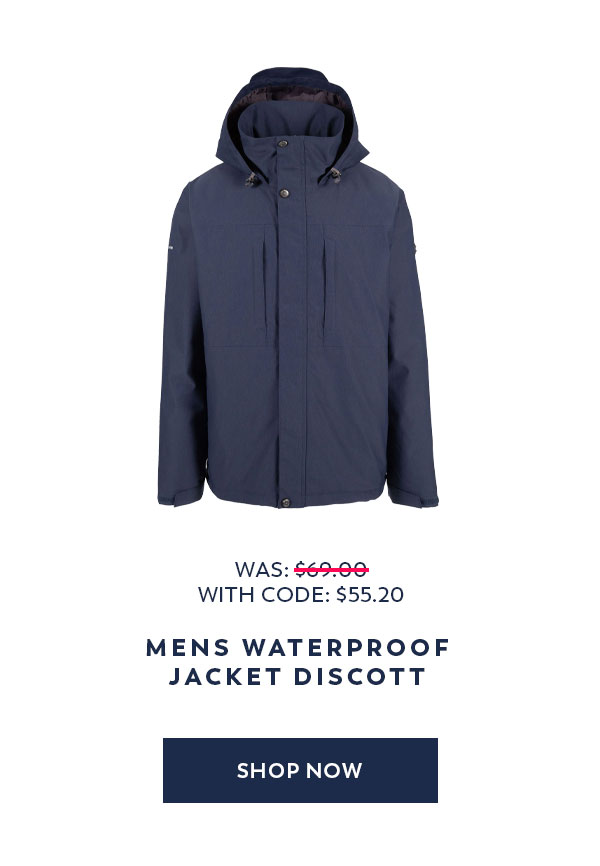 Mens Waterproof Jacket Discott