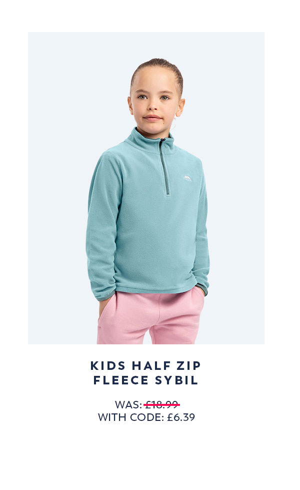 Kids Half Zip Fleece Sybil