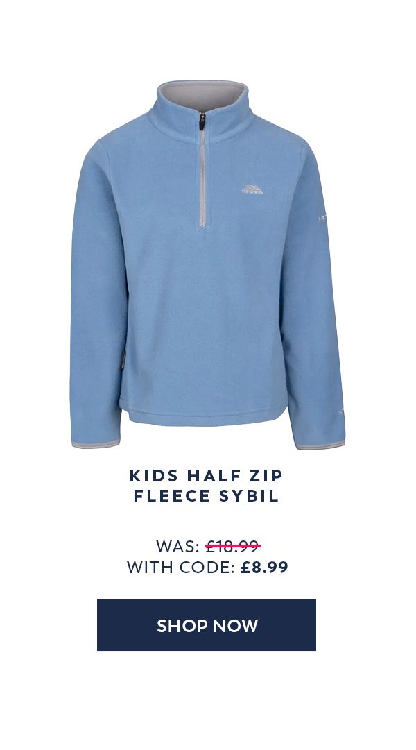 Kids Half Zip Fleece Sybil