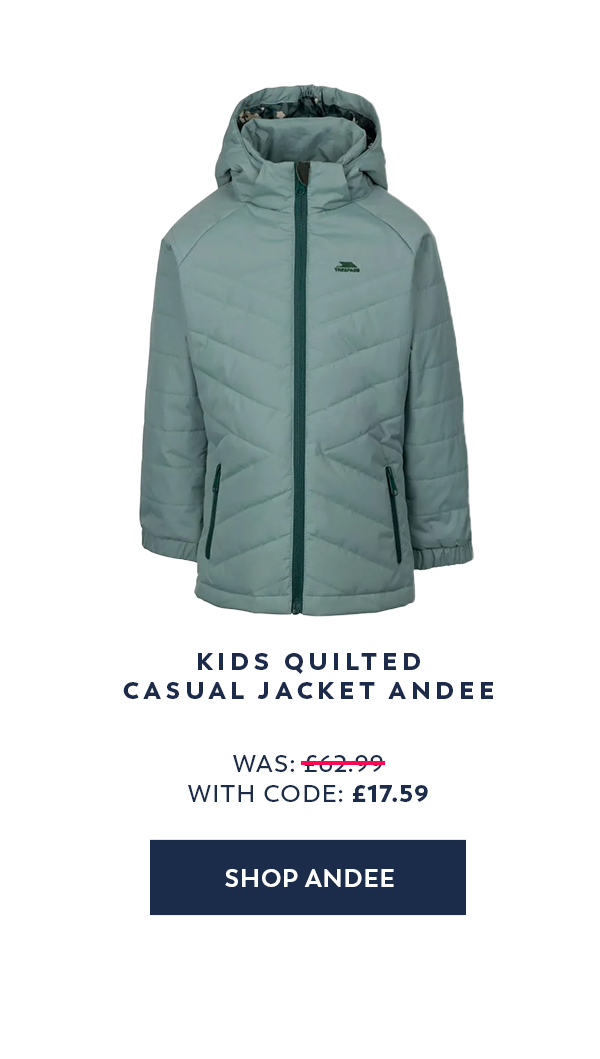 Kids Quilted Casual Jacket Andee